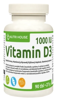 Nutri House Vitamin D3 90 tbl.